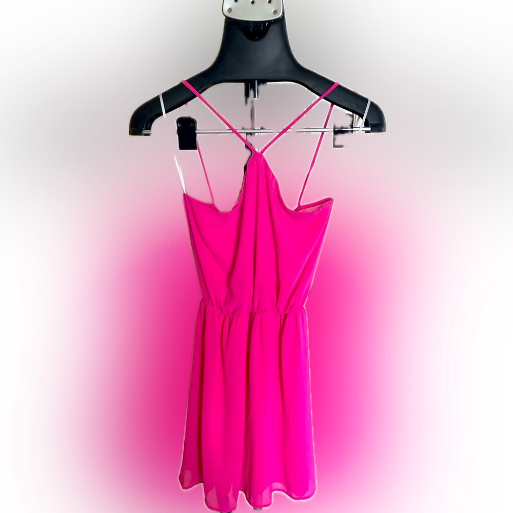 Vestique, Small, Hot Pink Dress